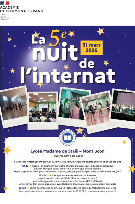 5° Nuit de l'internat